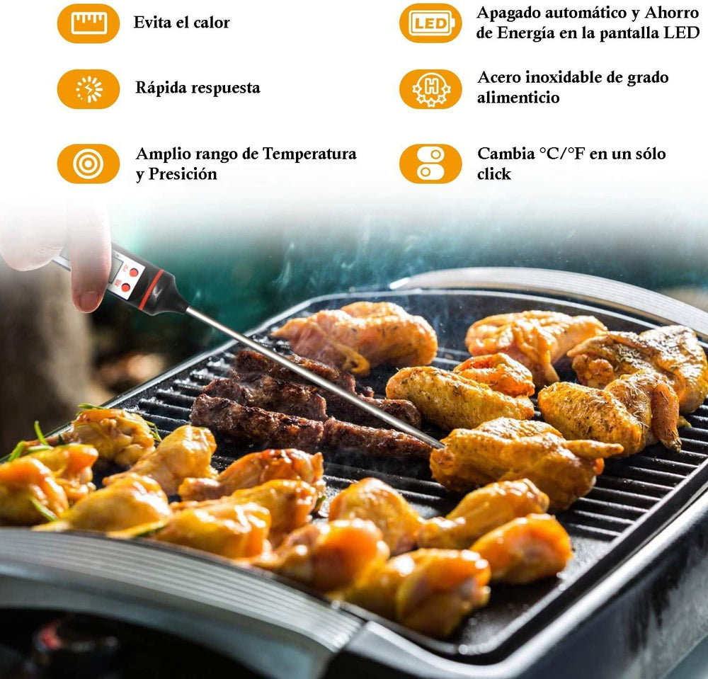 Termómetro Digital de Cocina para Carne o Reposteria