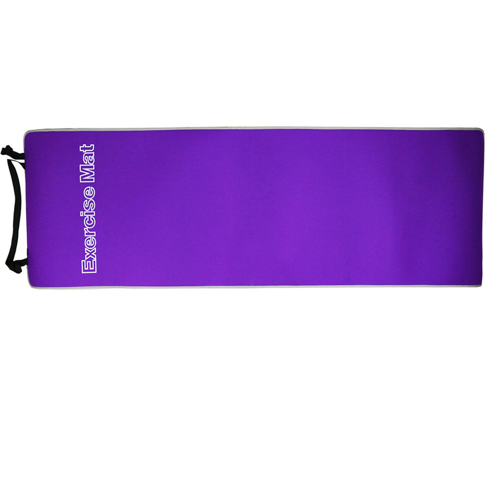 Tapete de yoga 6mm con cubierta de tela antideslizante