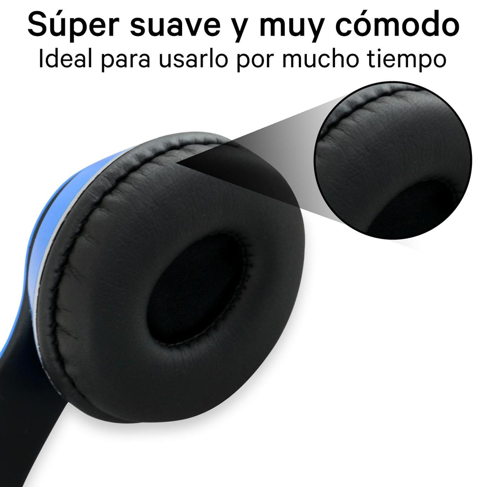 Audifonos inalámbricos bluetooth con micrófono BS-HPBT-02