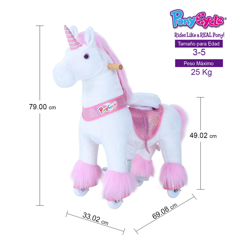 Unicornio Montable Pony Cycle Con Ruedas 3 a 5 Años U302