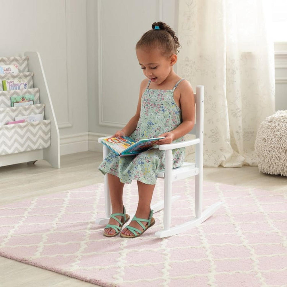 Mecedora de Madera Kidkraft Blanca -18120