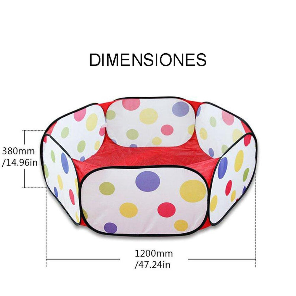 Alberca de Pelotas Infantil para niños 120 cm