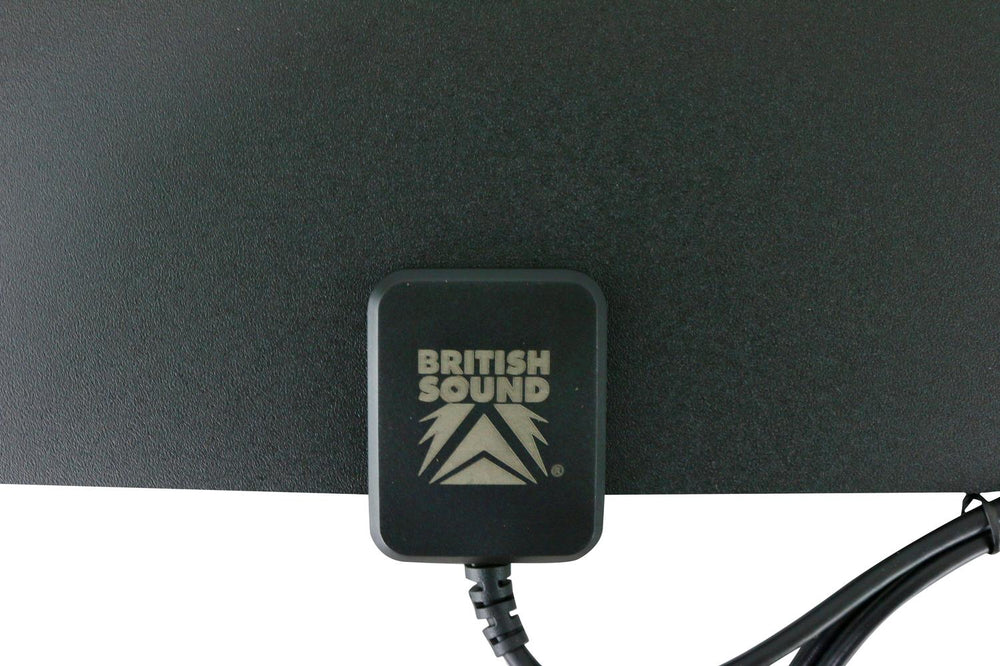 Antena HDTV Ultra Plana Interiores British Sound AHDTV-01