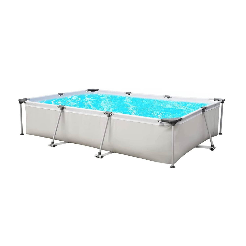 Alberca Piscina Rectangular Estructura de Acero 3.0m x 2.07m x 65cm