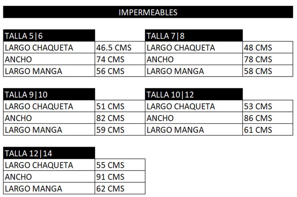 Ropa de Invierno Impermeable para niña Mod. 028