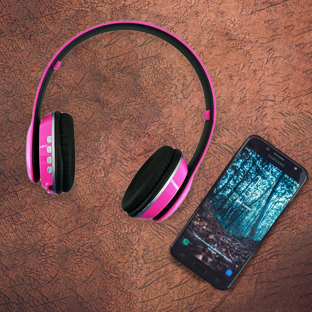 Audifonos inalámbricos bluetooth con micrófono BS-HPBT-02