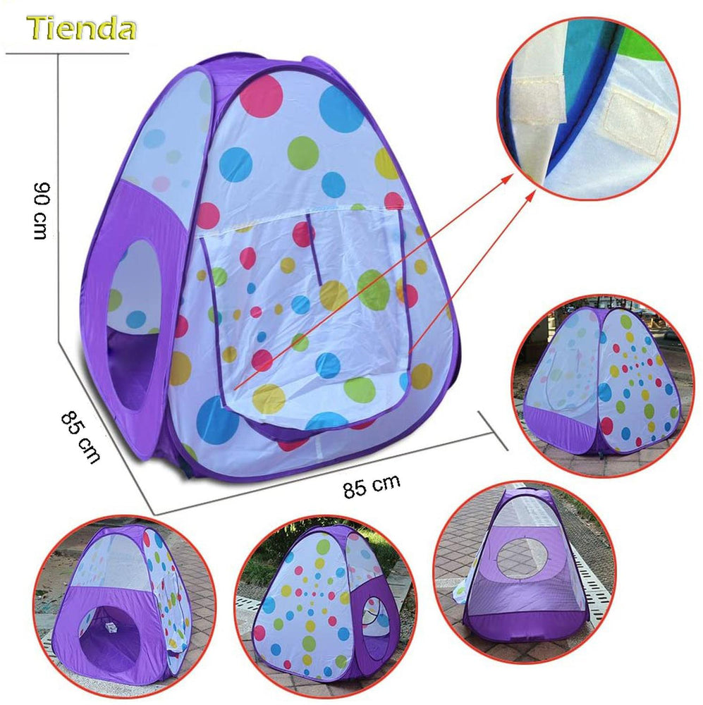 Tunel Gusano Alberca de pelotas 3 en 1