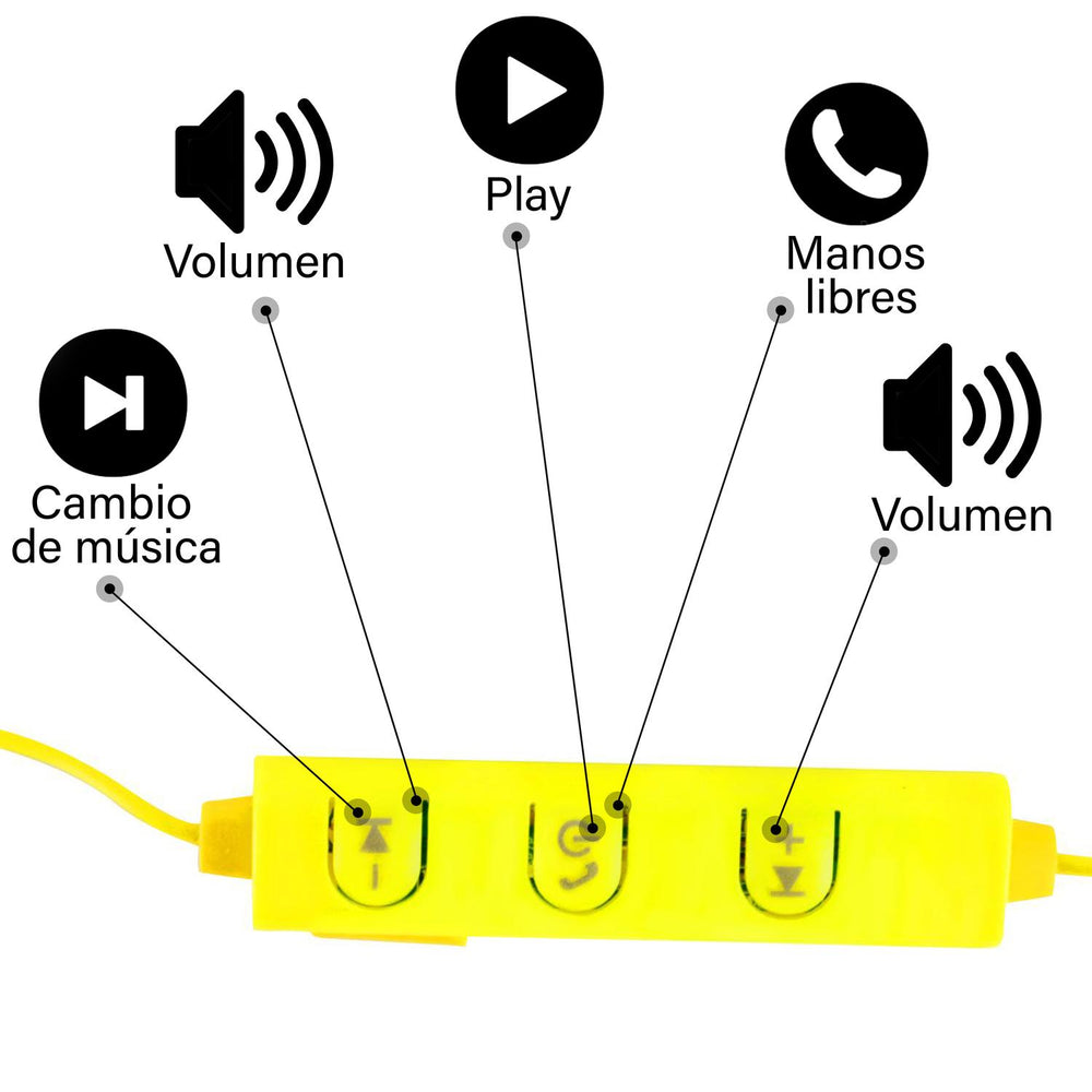 Audifonos inalámbricos bluetooth con microfono BS-EPBT-01