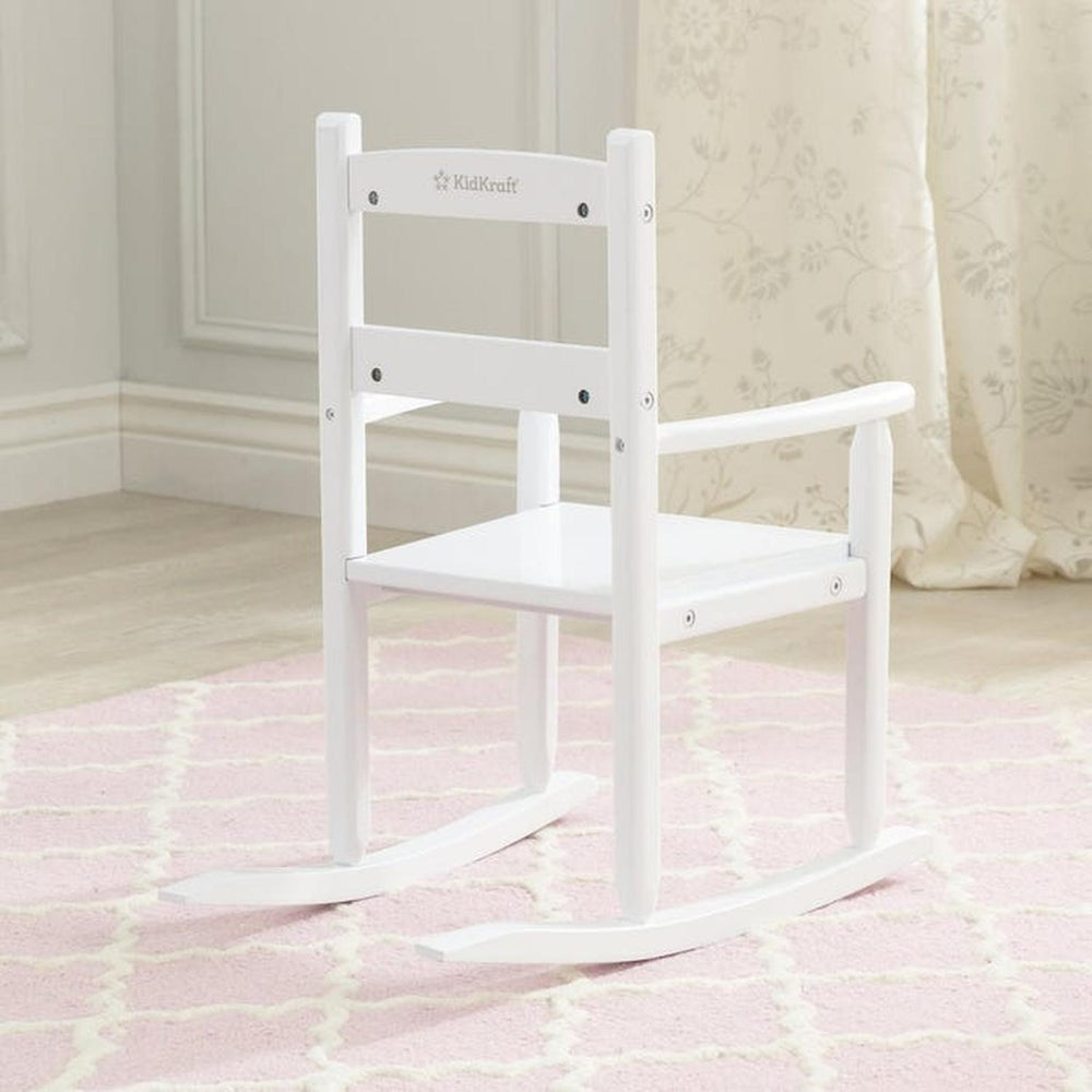 Mecedora de Madera Kidkraft Blanca -18120