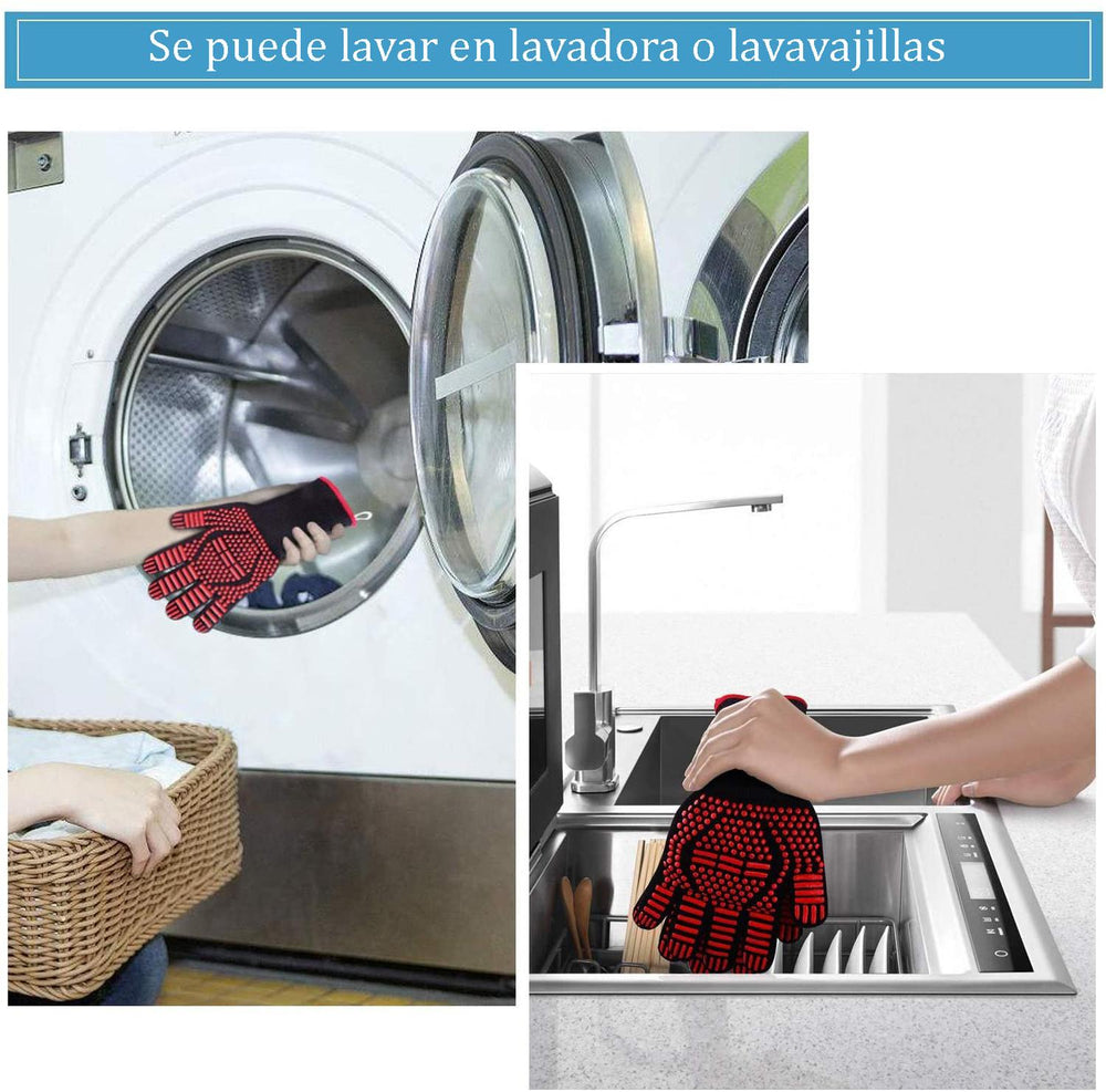 Guantes para horno o barbacoa resistentes al calor