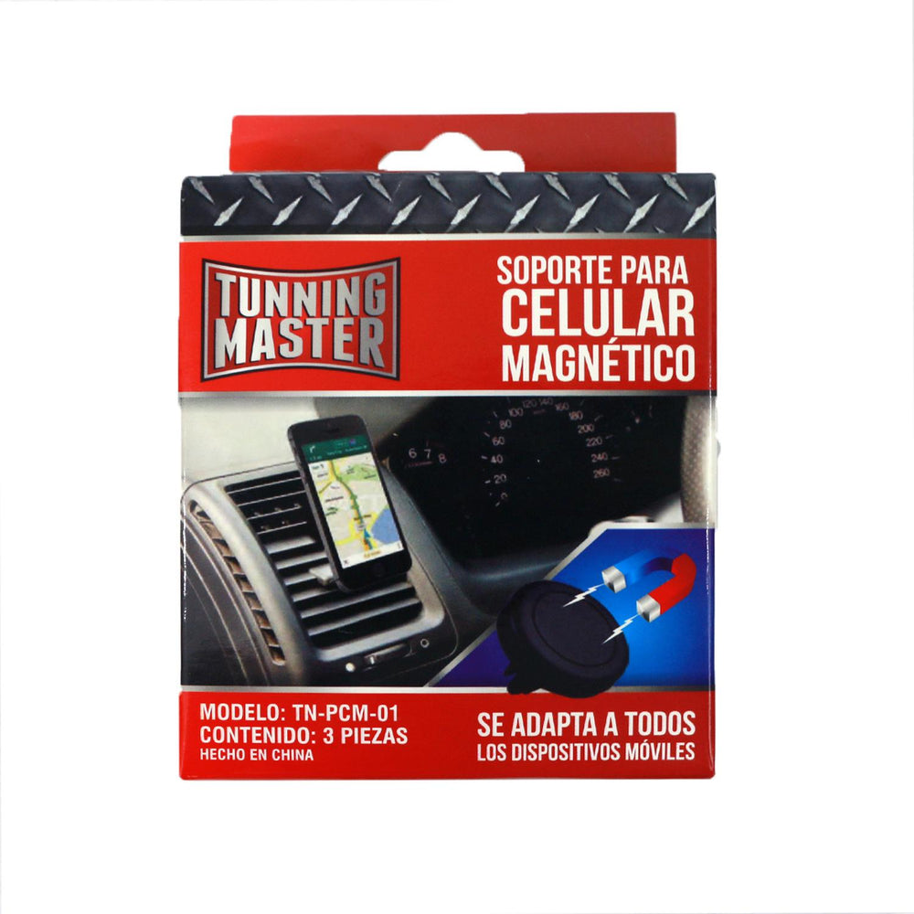 Soporte porta celular magnético para aire acondicionado Tunning Master