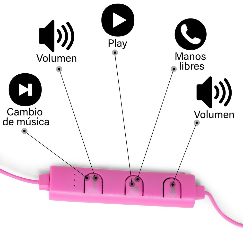 Audifonos inalámbricos bluetooth con microfono BS-EPBT-01