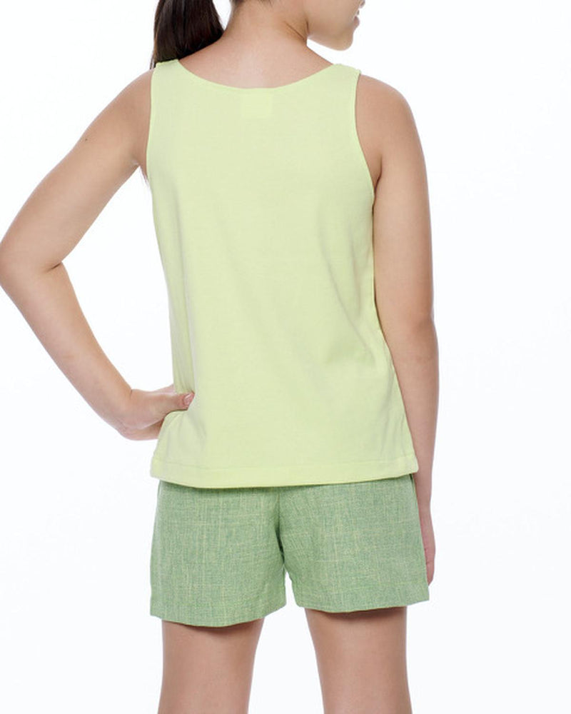 Ropa Deportiva para niña conjunto blusa/short 015