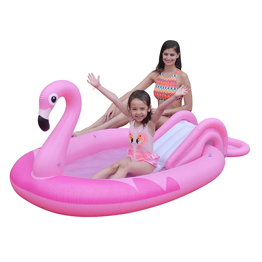 Piscina Flamingo Inflable Resistente Alberca Para Niños