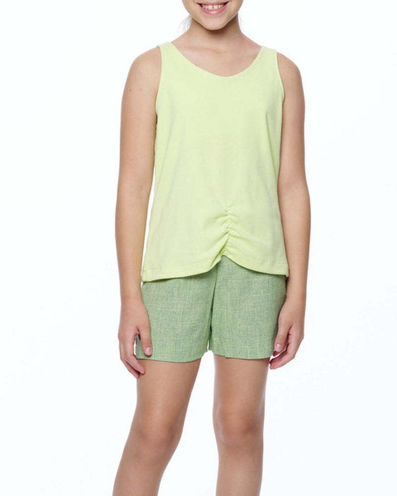 Ropa Deportiva para niña conjunto blusa/short 015