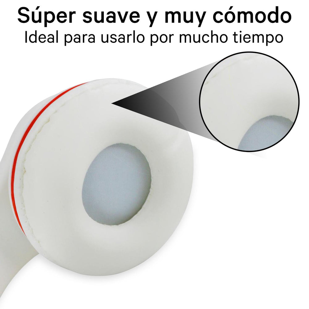 Audifonos sonido estéreo alámbricos cable 1.2mts BS-HPWR-01