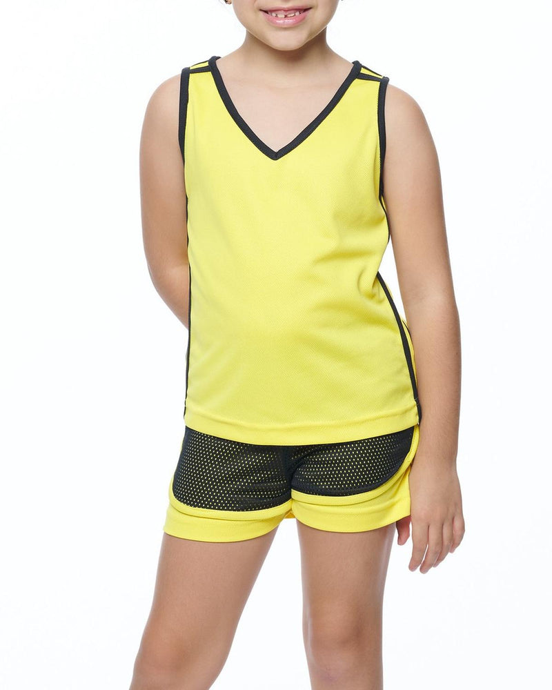 Ropa Deportiva para niña conjunto blusa/short 004