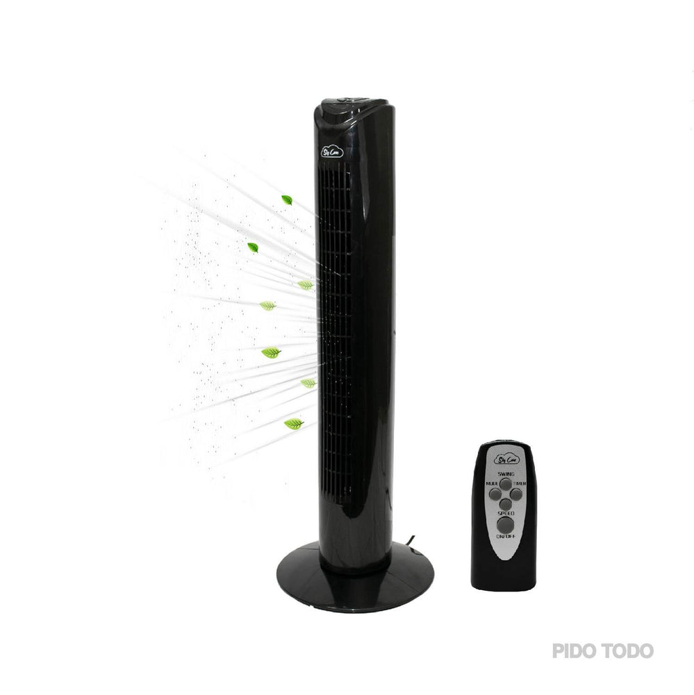 Abanico Ventilador Torre 83 CM Giratorio Control Remoto