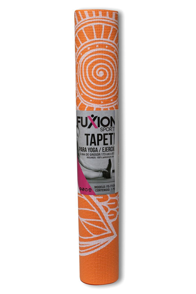 Set 12 Tapetes para practicar Yoga 3 mm Fuxion Sports