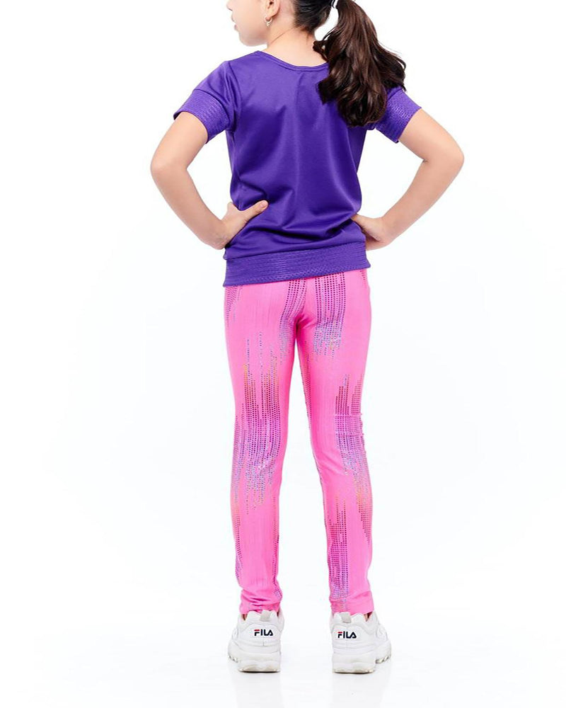 Ropa Deportiva Invierno p/ niña conjunto blusa/pants 023