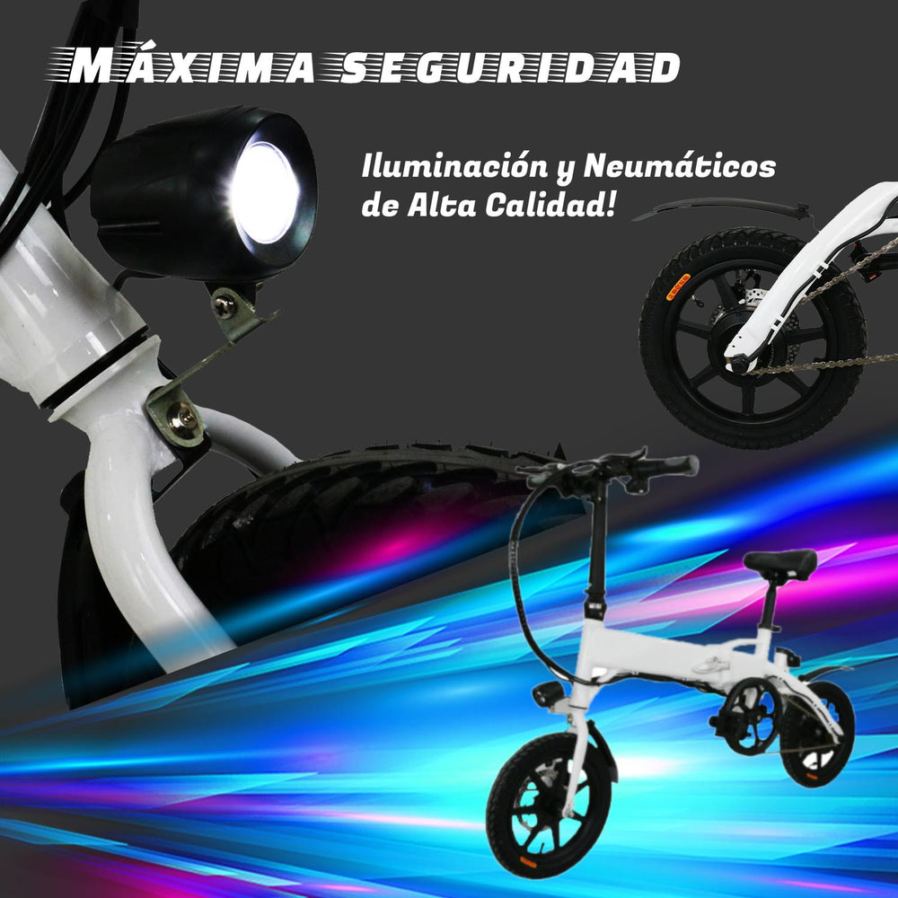 Bicicleta Eléctrica MT-14007, 5.2AH