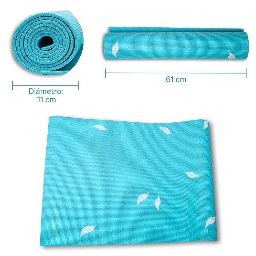 Tapete para practicar Yoga Fuxion Sports 6 mm YM6MM-1