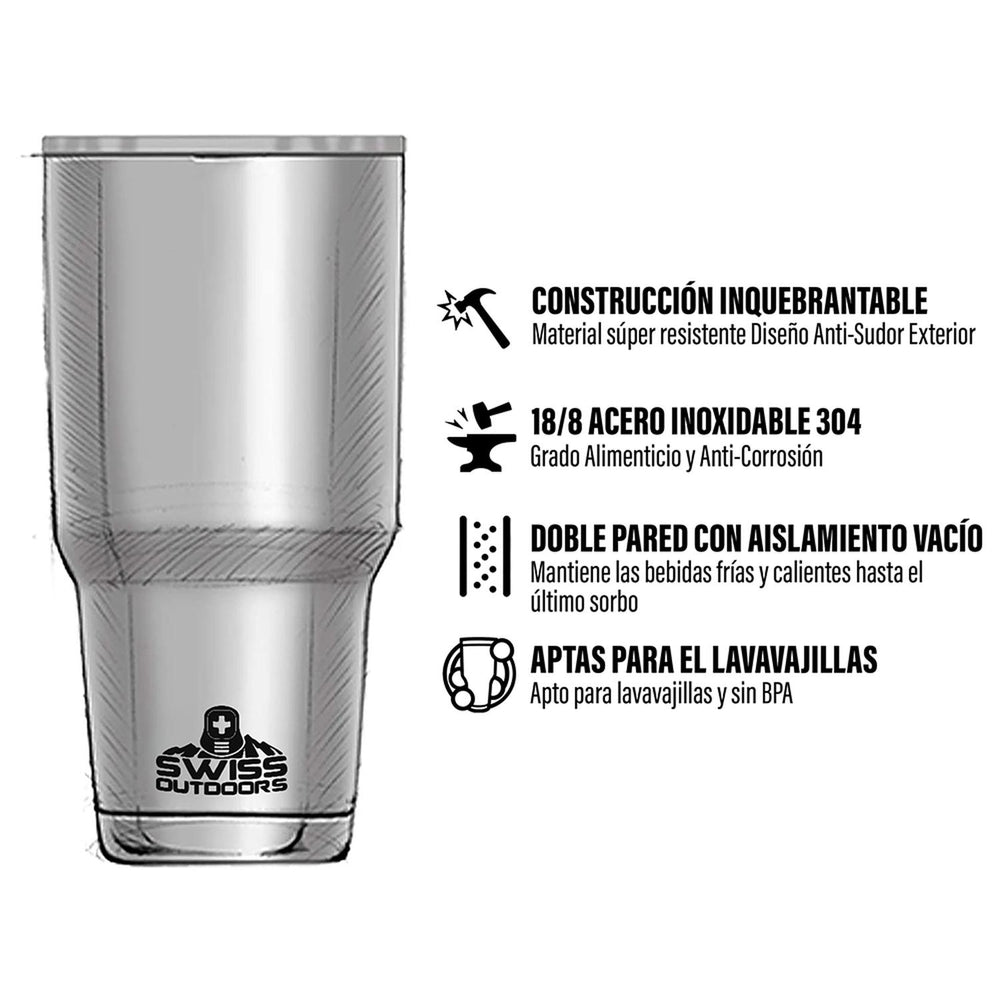 Vaso Termico Swiss Outdoors 20 Oz (591 ml)