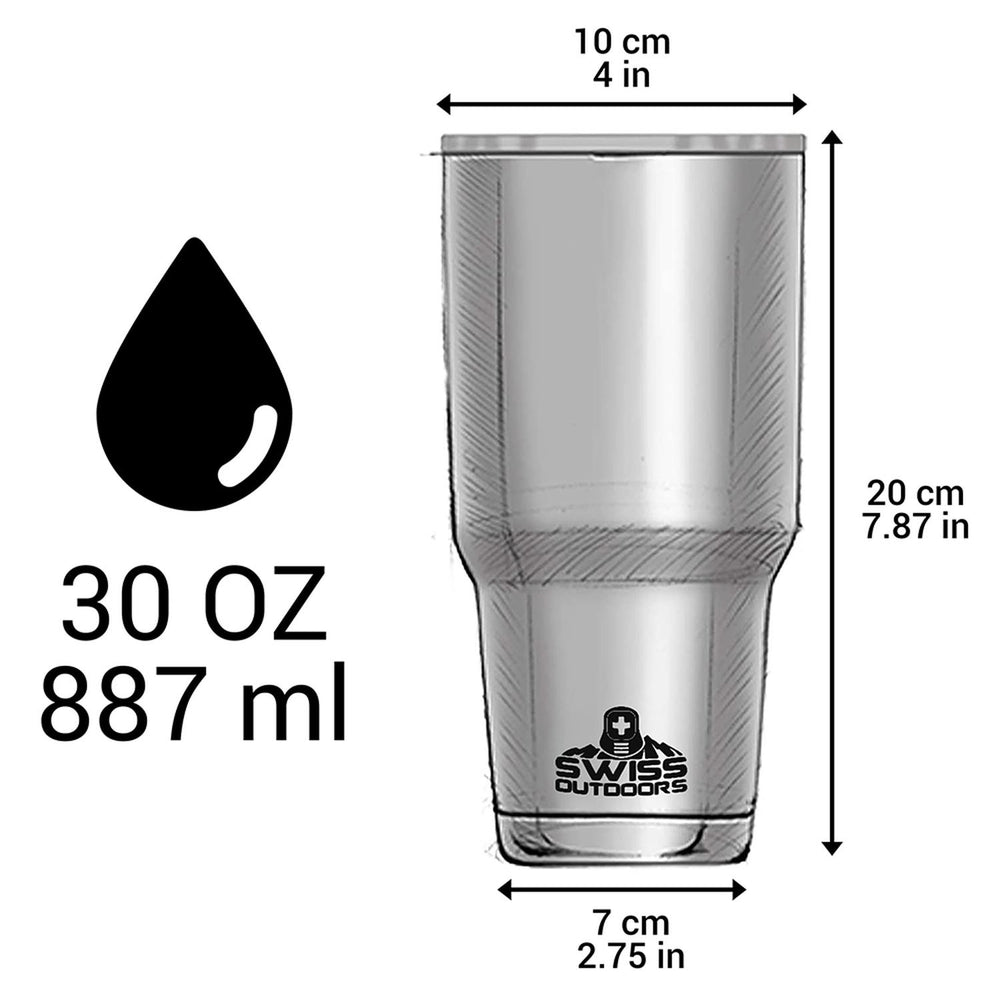 Vaso Termico Swiss Outdoors 30 Oz (887 ml)
