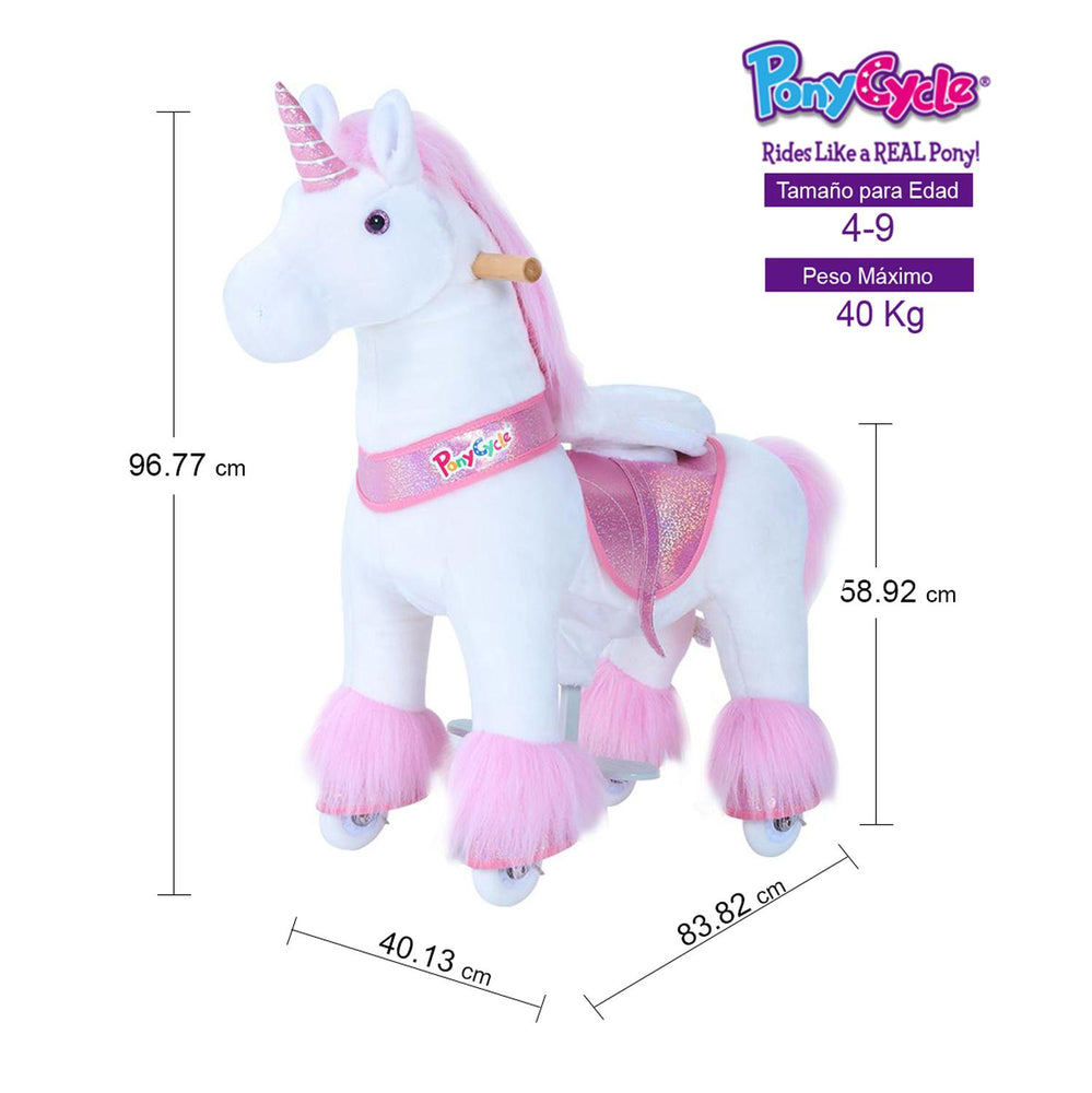 Unicornio Montable Pony Cycle Con Ruedas 4 a 9 Años U402
