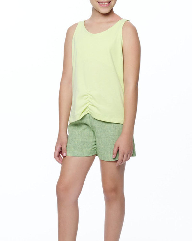 Ropa Deportiva para niña conjunto blusa/short 015