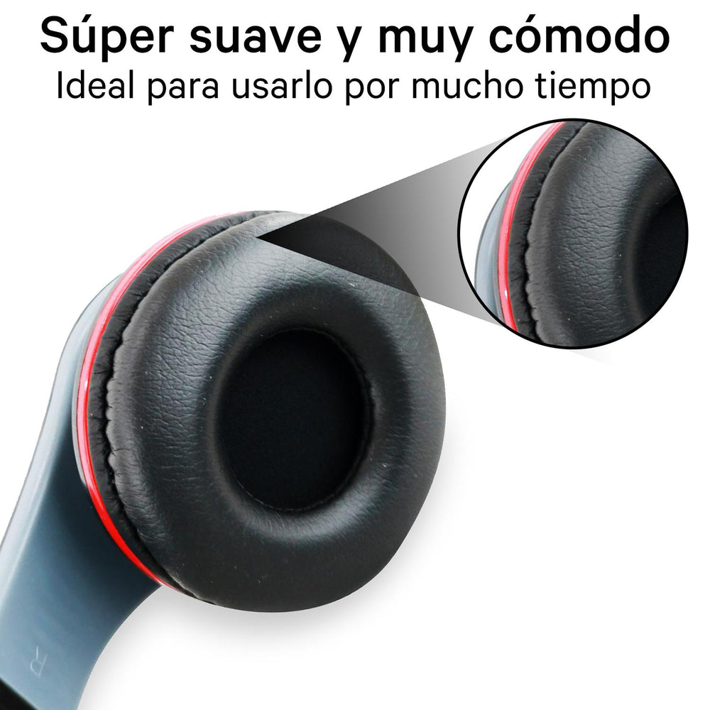 Audifonos sonido estéreo alámbricos cable 1.2mts BS-HPWR-01