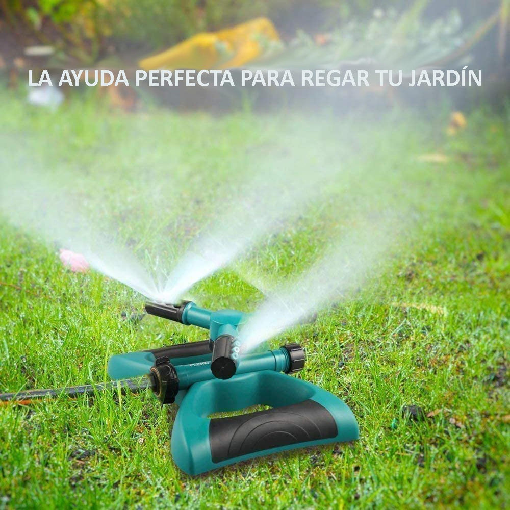 Rociador de Jardín Mariposa giratorio Automático 360°