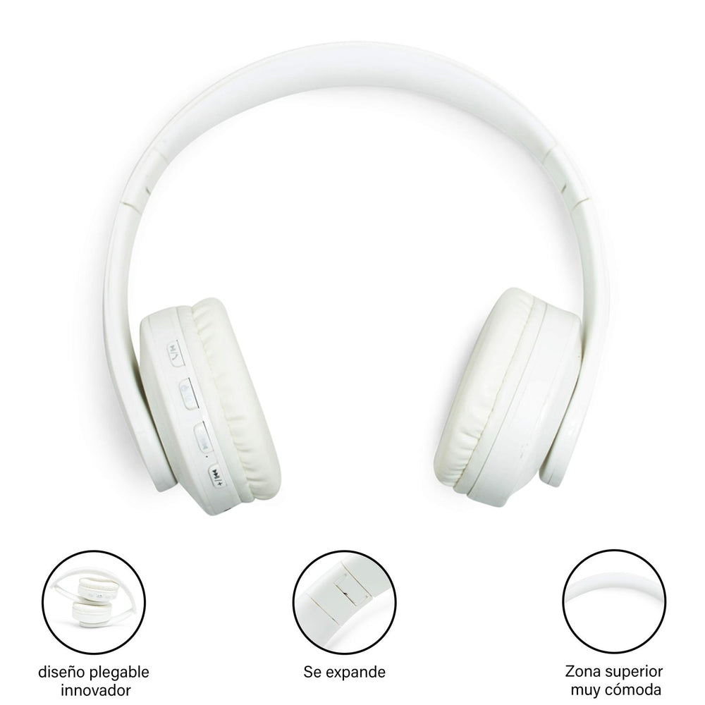 Audifonos Inalámbricos Bluetooth con Diadema BS-HPBT-01