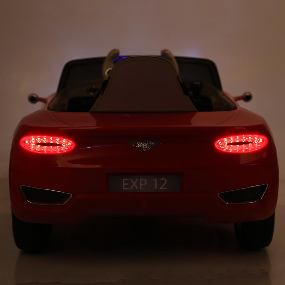 Carrito montable Carro Juguete eléctrico Bentley EXP12 Juego