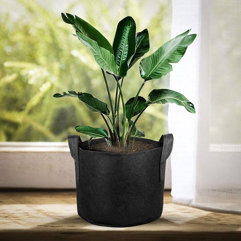 Bolsa Cultivo Maceta Geotextil Elly Decor 5 Pack 15 Gallon