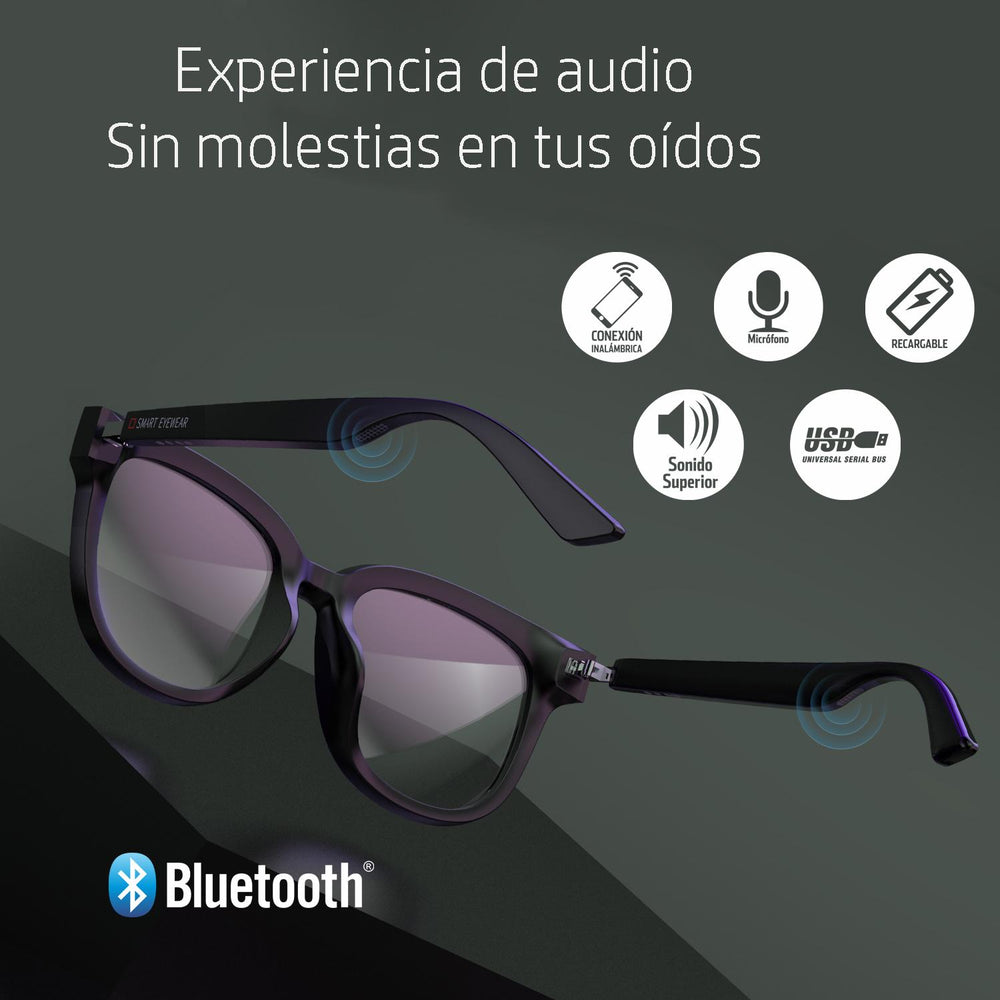 Lentes Smart con Audio Integrado Bluetooth 5.0