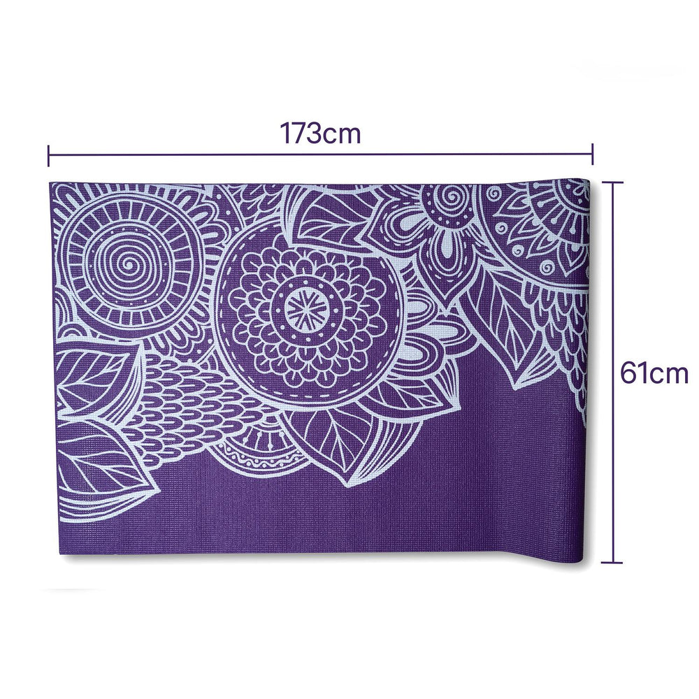 Set 12 Tapetes para practicar Yoga 3 mm Fuxion Sports