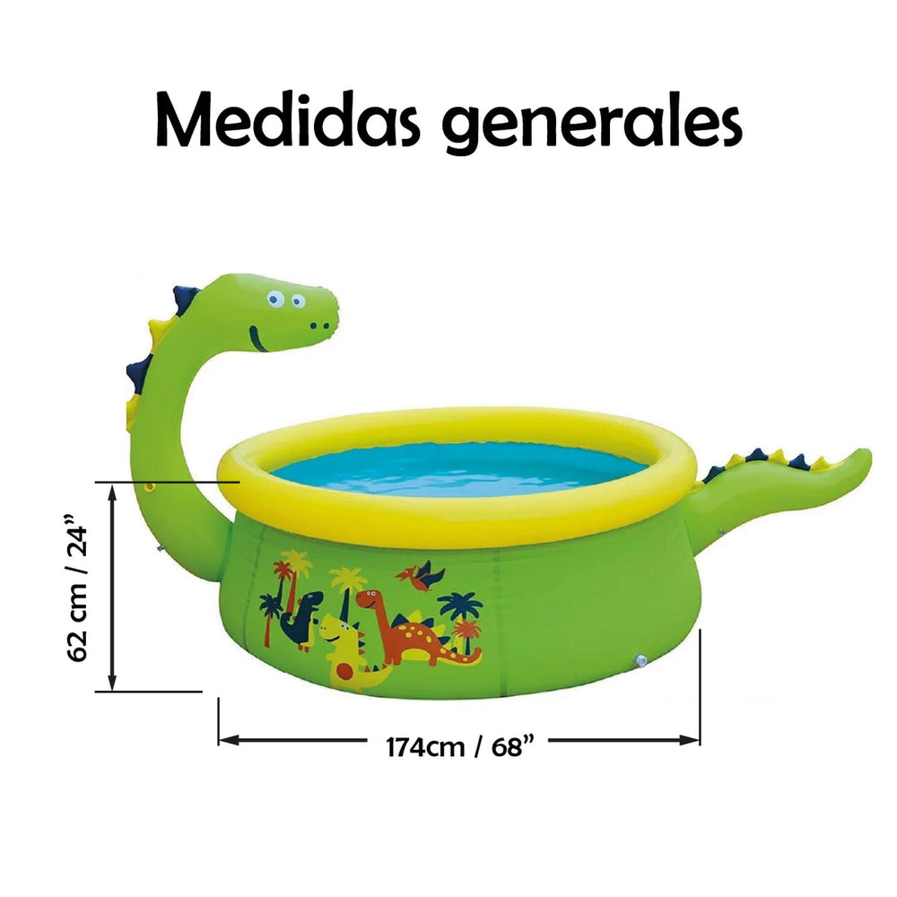 Alberca Piscina de Dinosaurio