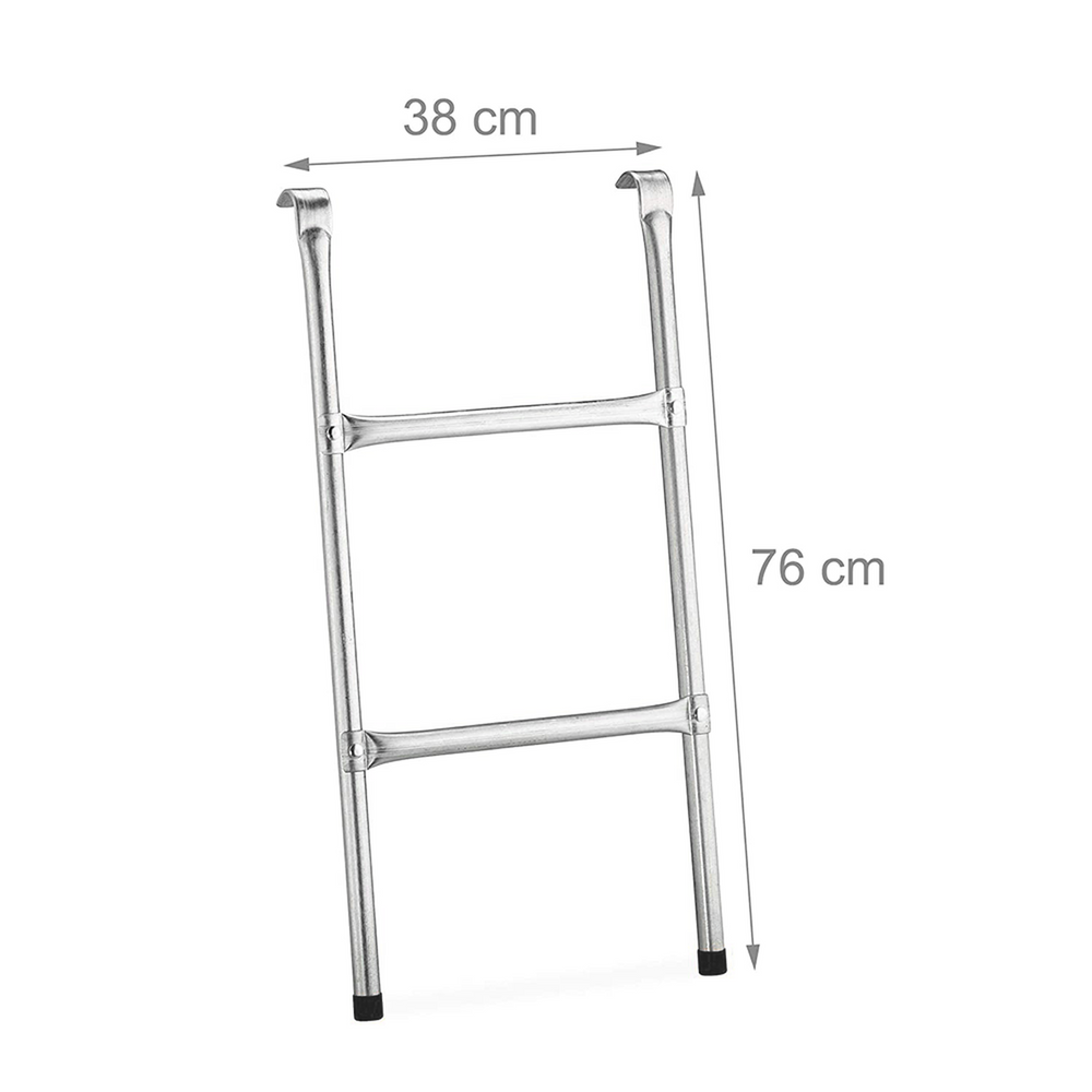 Escalera Antideslizante Con Peldaños Metalico Para Trampolin