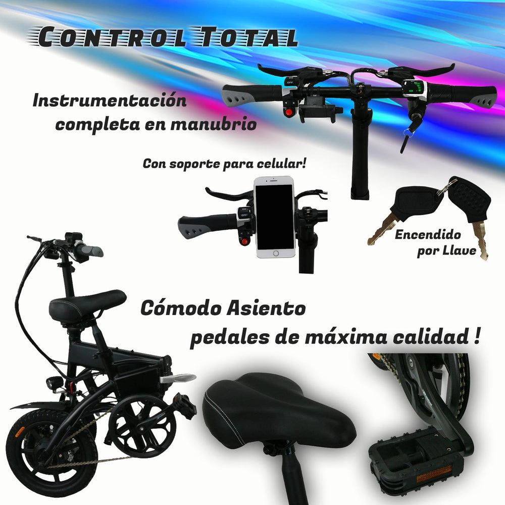 Bicicleta Eléctrica MT-14007, 7.8AH