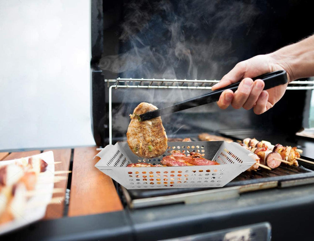 Cesta para Asar verduras, pescado, carne a la parrilla