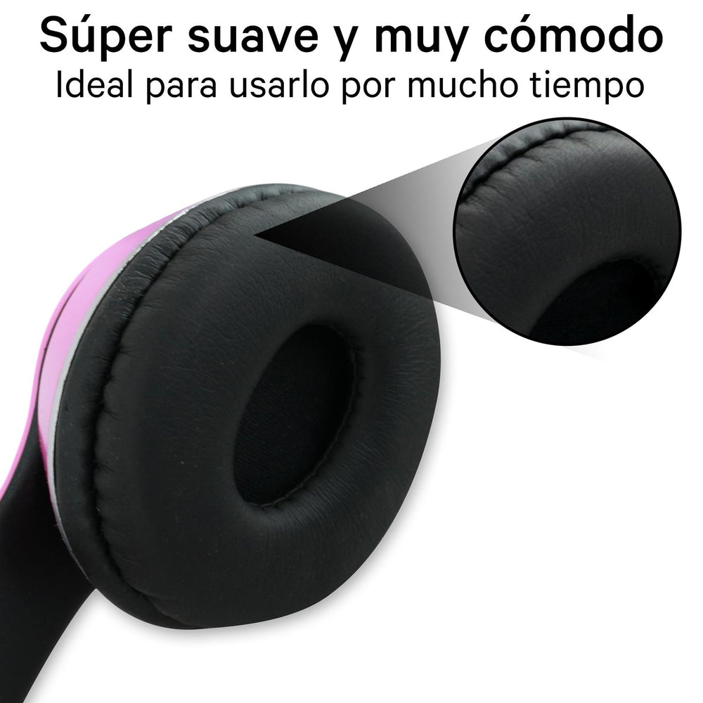 Audifonos inalámbricos bluetooth con micrófono BS-HPBT-02