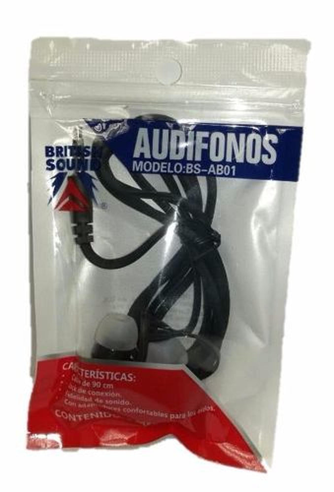 Audifonos Paquete 150 Pzas Marca British Sound