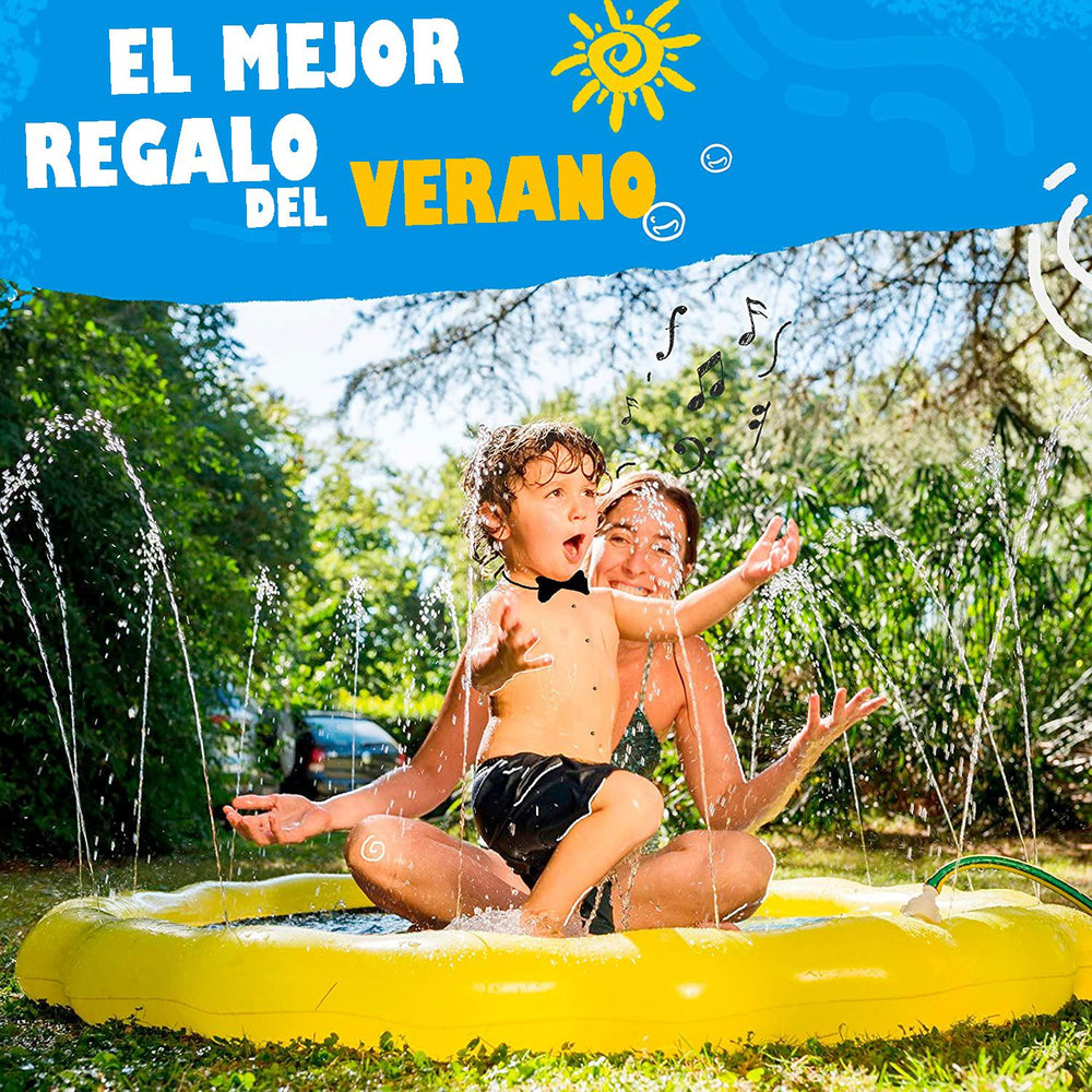 Alberca para bebé Chapoteadero Inflable con rociadores
