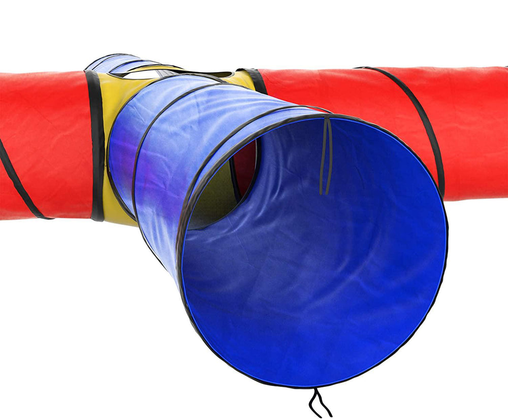 Tunel Gusano juego para niños Plegable 4 salidas