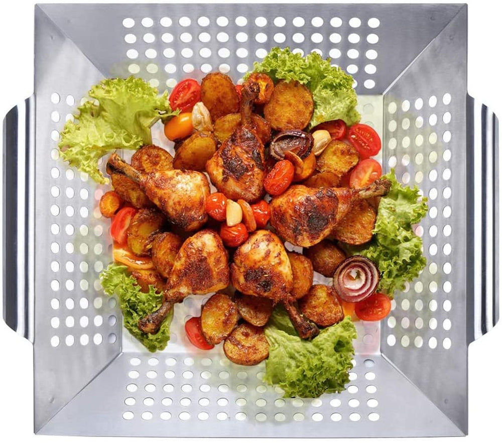 Cesta para Asar verduras, pescado, carne a la parrilla