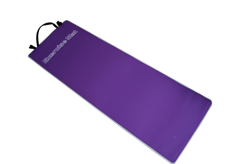 Tapete de yoga 6mm con cubierta de tela antideslizante