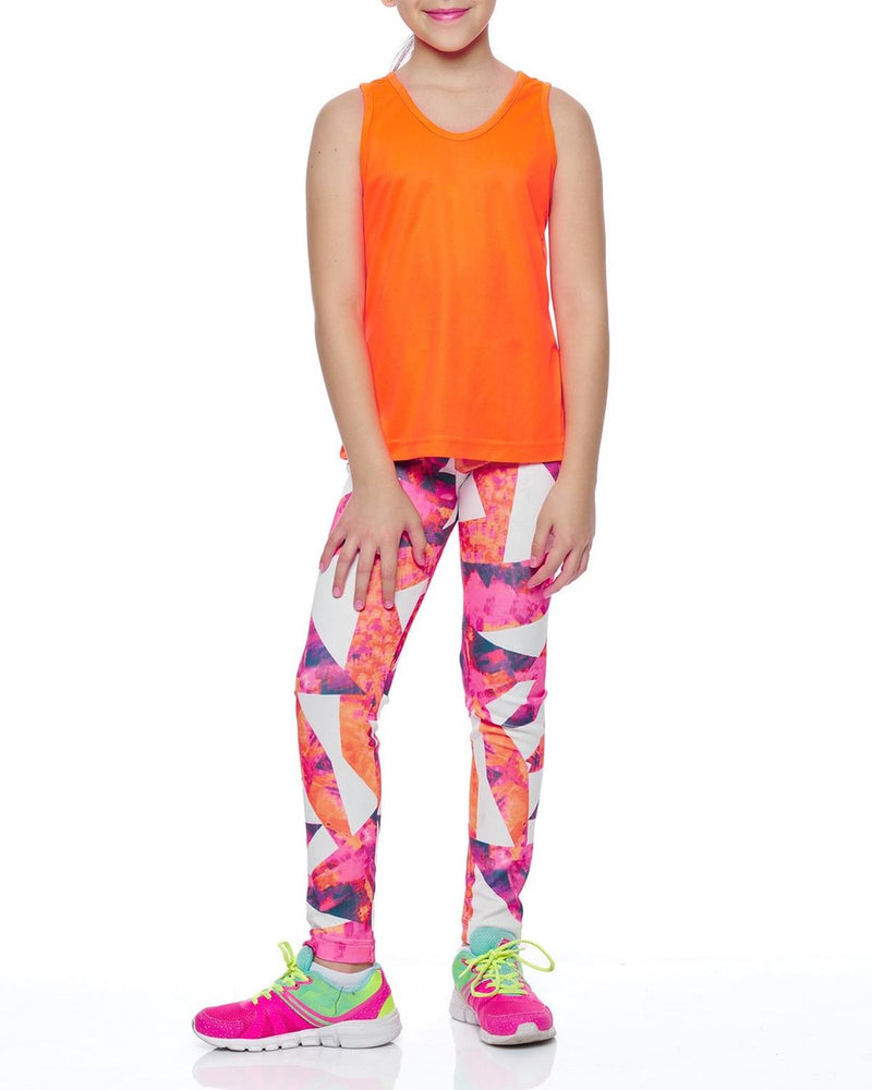 Ropa Deportiva para niña conjunto blusa/legging 011
