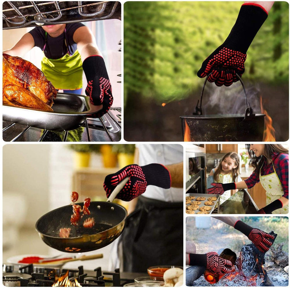 Guantes para horno o barbacoa resistentes al calor
