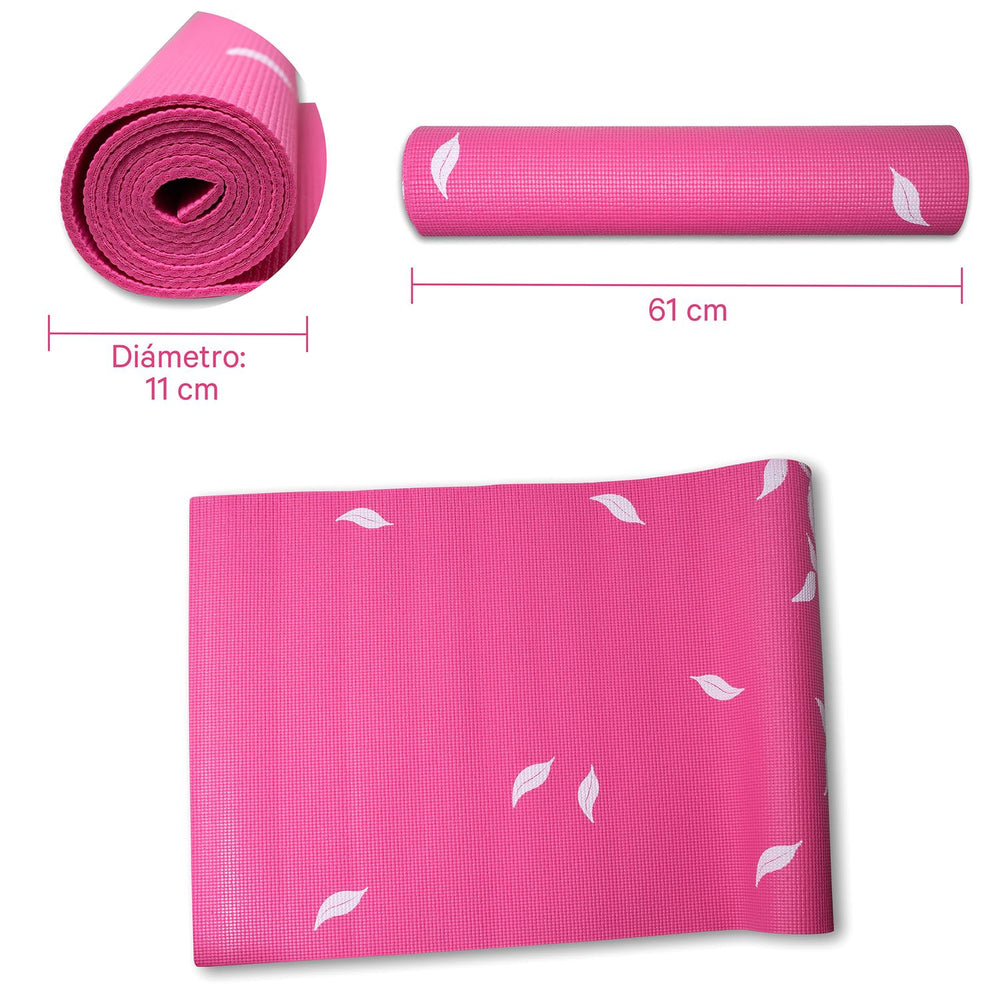 Set 6 Tapetes para practicar Yoga 6 mm Fuxion Sports